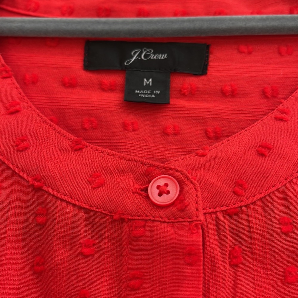 J. Crew Button Down Blouse - image 2